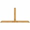 Ekena Millwork Portland Rough Sawn Timber Gable Bracket, Western Red Cedar, 108"W x 54"H x 6"D x 6"F, 12/12 Pitch GBW108X54X0606POR00RWR - alternate 1